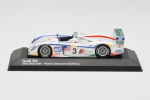 Audi R8 LMP1 #3 J. Lehto / M. Werner / T. Kristensen 24 Hours of Le Mans Winner 2005 Minichamps 1:43 400051303 Métal