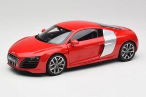 Audi R8 V10 Brilliant Rouge Kyosho 1:18 09216RR Métal