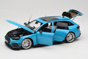 Audi RS4 B9 Avant Darwin Pro Bleu Kilo Works 1:18 KLW002303 Métal — image 2 sur 8