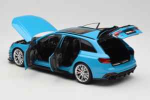 Audi RS4 B9 Avant Darwin Pro Bleu Kilo Works 1:18 KLW002303 Métal — image 5 sur 8