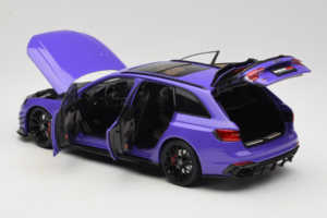 Audi RS4 B9 Avant Darwin Pro Violet Kilo Works 1:18 KLW002301 Métal — image 5 sur 8