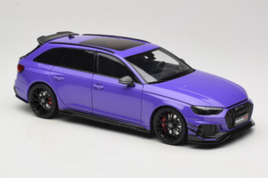 Audi RS4 B9 Avant Darwin Pro Violet Kilo Works 1:18 KLW002301 Métal — image 6 sur 8