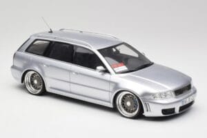 Audi RS4 B5 Avant Argent Custom Wheels Otto 1:18 OT521 Résine — image 4 sur 6