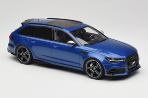 Audi RS6 C7 ABT Performance Avant Bleu Exclusive Edition GT Spirit 1:18 AUDI011 Résine — image 4 sur 6