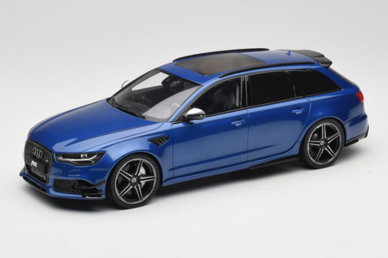 Audi RS6 C7 ABT Performance Avant Bleu Exclusive Edition GT Spirit 1:18 AUDI011 Résine