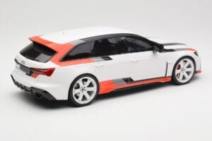Audi RS6 C8 GT Avant Arkona White GT Spirit 1:18 GT512 Résine — image 2 sur 6