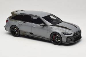 Audi RS6 C8 Avant GT Nardo Grey GT Spirit 1:18 GT965 Résine — image 4 sur 6