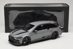 Audi RS6 C8 Avant GT Nardo Grey GT Spirit 1:18 GT965 Résine — image 6 sur 6