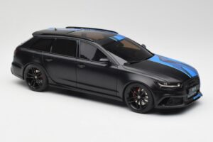 Audi RS6 C7 Avant GMK Bleu & Noir GT Spirit 1:18 GT799 Résine — image 4 sur 6