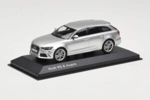 Audi RS6 C7 Avant Prisma Silver Minichamps 1:43 5011216213 Métal — image 2 sur 4