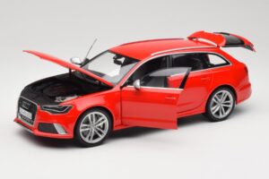 Audi RS6 C7 Avant Rouge Minichamps 1:18 110012011 Métal — image 2 sur 8