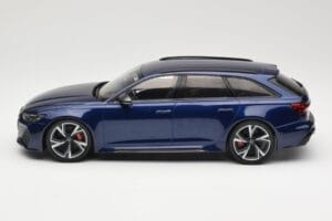 Audi RS6 C8 Avant Blue Metallic Minichamps 1:18 155018011 Métal — image 3 sur 6