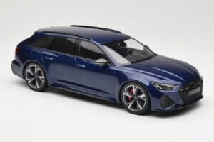 Audi RS6 C8 Avant Blue Metallic Minichamps 1:18 155018011 Métal — image 4 sur 6