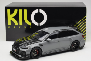 Audi RS6 C8 Avant Darwin Pro Violet Kilo Works 1:18 KLW002202 Métal — image 8 sur 8