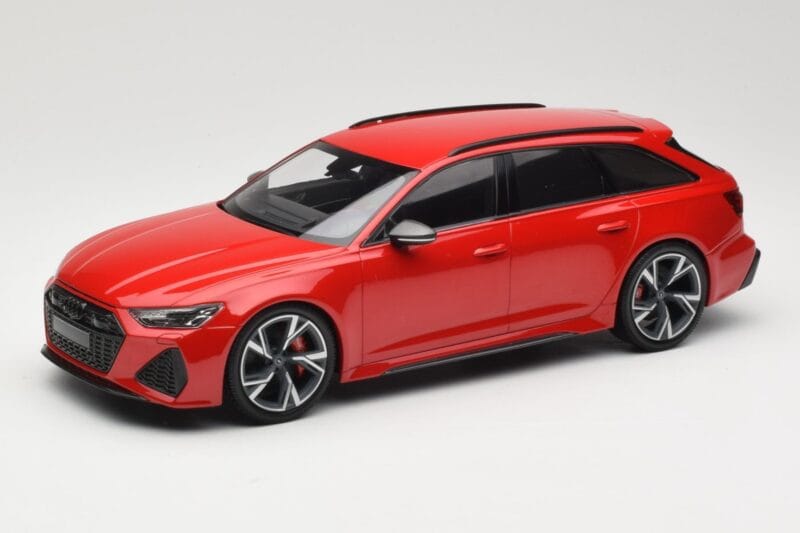Audi RS6 C8 Avant Red Metallic Minichamps 1:18 155018010 Métal