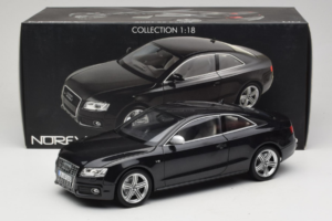 Audi S5 B8 Coupe Noir Norev 1:18 188360 Métal — image 8 sur 8