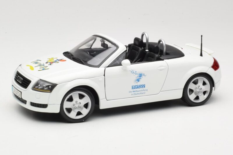 Audi TT 8N Cabriolet Blanc Maisto 1:18 56065 Métal