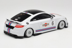 Audi TT ABT RS 8S Martini Gris GT Spirit 1:18 GT152-C1 Résine — image 2 sur 6