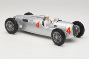 Auto Union Typ C #4 A. Varzi 2nd Place Monaco GP 1936 Minichamps 1:18 155361004 Métal — image 4 sur 6
