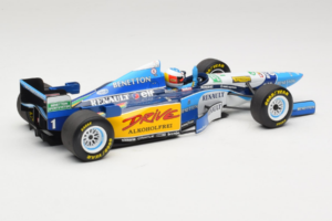Benetton B195 Renault #1 M. Schumacher Benetton Formula French Grand Prix Winner 1995 Minichamps 1:18 100950001 Métal — image 2 sur 7