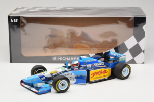 Benetton B195 Renault #1 M. Schumacher Benetton Formula French Grand Prix Winner 1995 Minichamps 1:18 100950001 Métal — image 7 sur 7