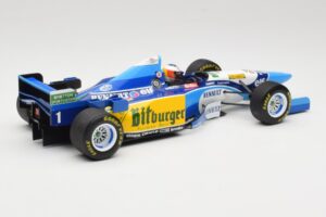 Benetton Renault B195 #1 M. Schumacher Winner Belgian GP 1995 Minichamps 1:18 510952901 Métal — image 2 sur 6