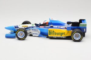 Benetton Renault B195 #1 M. Schumacher Winner Belgian GP 1995 Minichamps 1:18 510952901 Métal — image 3 sur 6