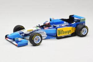 Benetton Renault B195 #1 M. Schumacher Winner Belgian GP 1995 Minichamps 1:18 510952901 Métal