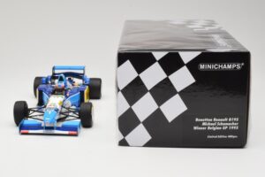 Benetton Renault B195 #1 M. Schumacher Winner Belgian GP 1995 Minichamps 1:18 510952901 Métal — image 6 sur 6