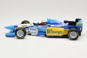 Benetton Renault B195 #1 M. Schumacher Winner German GP 1995 Minichamps 1:18 510952701 Métal — image 3 sur 6