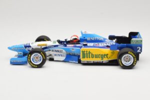 Benetton Renault B195 #2 J. Herbert Winner British GP 1995 Minichamps 1:18 110950802 Métal — image 3 sur 6