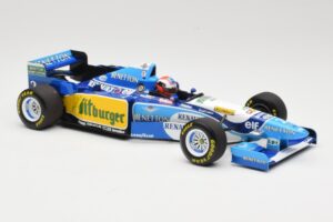 Benetton Renault B195 #2 J. Herbert Winner British GP 1995 Minichamps 1:18 110950802 Métal — image 4 sur 6