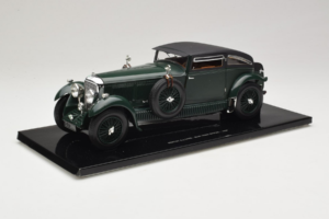 Bentley 6.5 Litre Gurney Nutting Saloon Blue Train Special Vert Minichamps 1:18 100139520 Métal