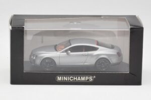 Bentley Continental GT Gris Avec Jantes Noires Minichamps 1:43 BENTLEY001 Métal — image 4 sur 4