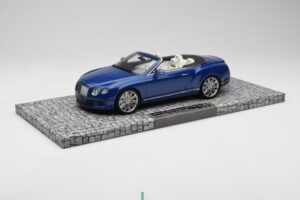 Bentley Continental GT Speed Cabriolet Bleu Minichamps 1:18 107139331 Métal