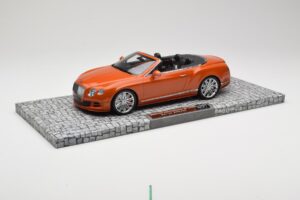 Bentley Continental GT Speed Cabriolet Orange Metallic Minichamps 1:18 107139430 Métal