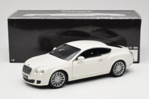 Bentley Continental GT Blanc Minichamps 1:18 100139621 Métal — image 8 sur 8