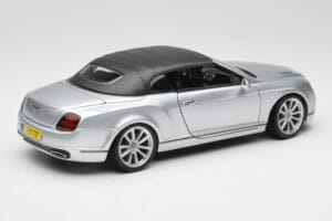 Bentley Continental Supersports Cabriolet 1ère Génération Argent Bburago 1:18 18-11037S Métal — image 3 sur 8