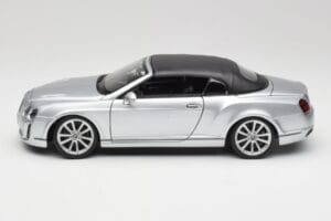 Bentley Continental Supersports Cabriolet 1ère Génération Argent Bburago 1:18 18-11037S Métal — image 4 sur 8