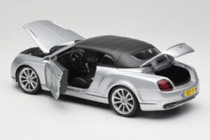 Bentley Continental Supersports Cabriolet 1ère Génération Argent Bburago 1:18 18-11037S Métal — image 5 sur 8