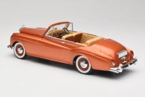 Bentley Type S2 Mulliner Cabriolet Tudor Orange Métallisé Solido 1:18 8007 Métal — image 7 sur 8