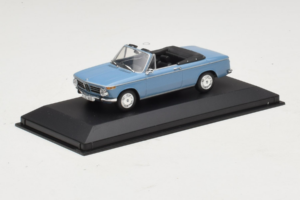 BMW 1600 Cabriolet Bleu Minichamps 1:43 80420396188 Métal — image 2 sur 4