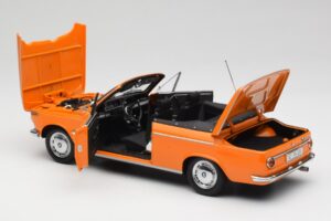 BMW 1600 Cabriolet Orange Minichamps 1:18 100021030-O Métal — image 5 sur 8