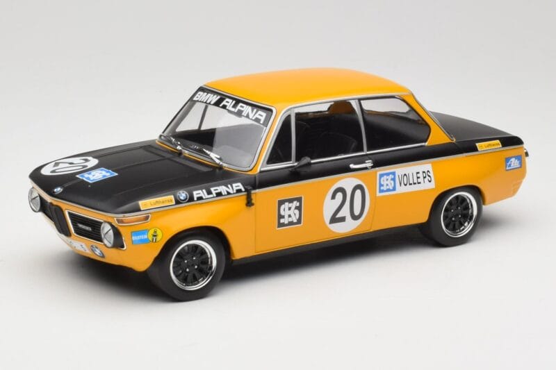 BMW 1600 E10 #20 Alpina H. Marko Class Winner Austria Trophy Salzburg ETCC 1970 Minichamps 1:18 155702620 Métal