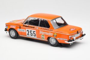 BMW 2002 Jagermeister #255 W. Stiller Rally Monte Carlo 1973 IXO 1:18 18RMC165 Métal — image 5 sur 6