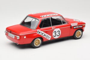BMW 2002 Jockey Racing #33 B. Tobiasson / L. Nordstrom 6 Hours Nurburgring 1972 Minichamps 1:18 155722633 Métal — image 2 sur 6