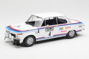 BMW 2002 #4 B. Waldegard / H. Thorzelius RAC Rally 1973 IXO 1:18 18RMC163 Métal