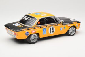 BMW 2800 CS BMW Alpina #14 H. Kelleners / G. Huber Winners 24 Hours of Spa 1970 Minichamps 1:18 155702714 Métal — image 2 sur 6