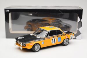 BMW 2800 CS BMW Alpina #14 H. Kelleners / G. Huber Winners 24 Hours of Spa 1970 Minichamps 1:18 155702714 Métal — image 6 sur 6