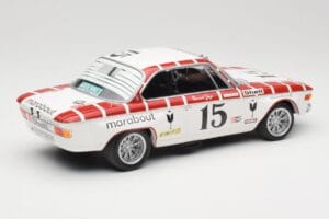 BMW 2800 CS E9 #15 Team Marabout Gaye / S. Braillard 24 Hours of Spa 1972 Minichamps 1:18 155722715 Métal — image 2 sur 6